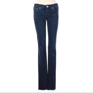 True Religion Skinny Sequined Pocket Jeans Size 27